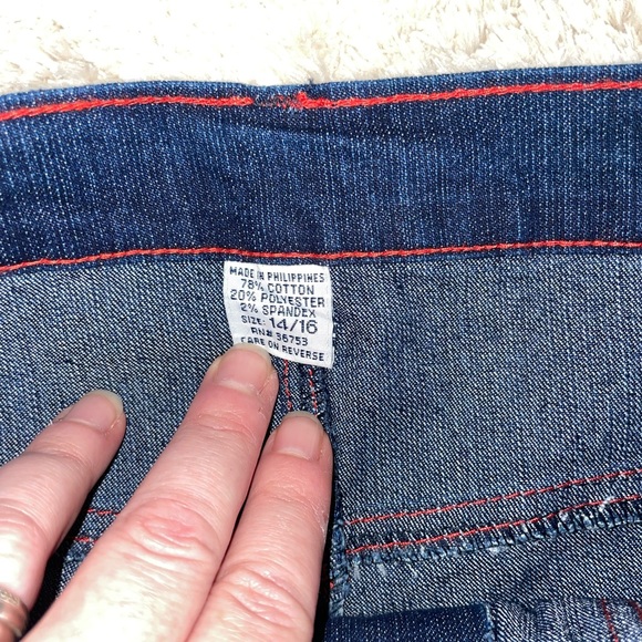 Got 2B Vintage Inspired 70’s Bell Bottom Jeans Sz. 14/16. 0582 - Picture 4 of 6